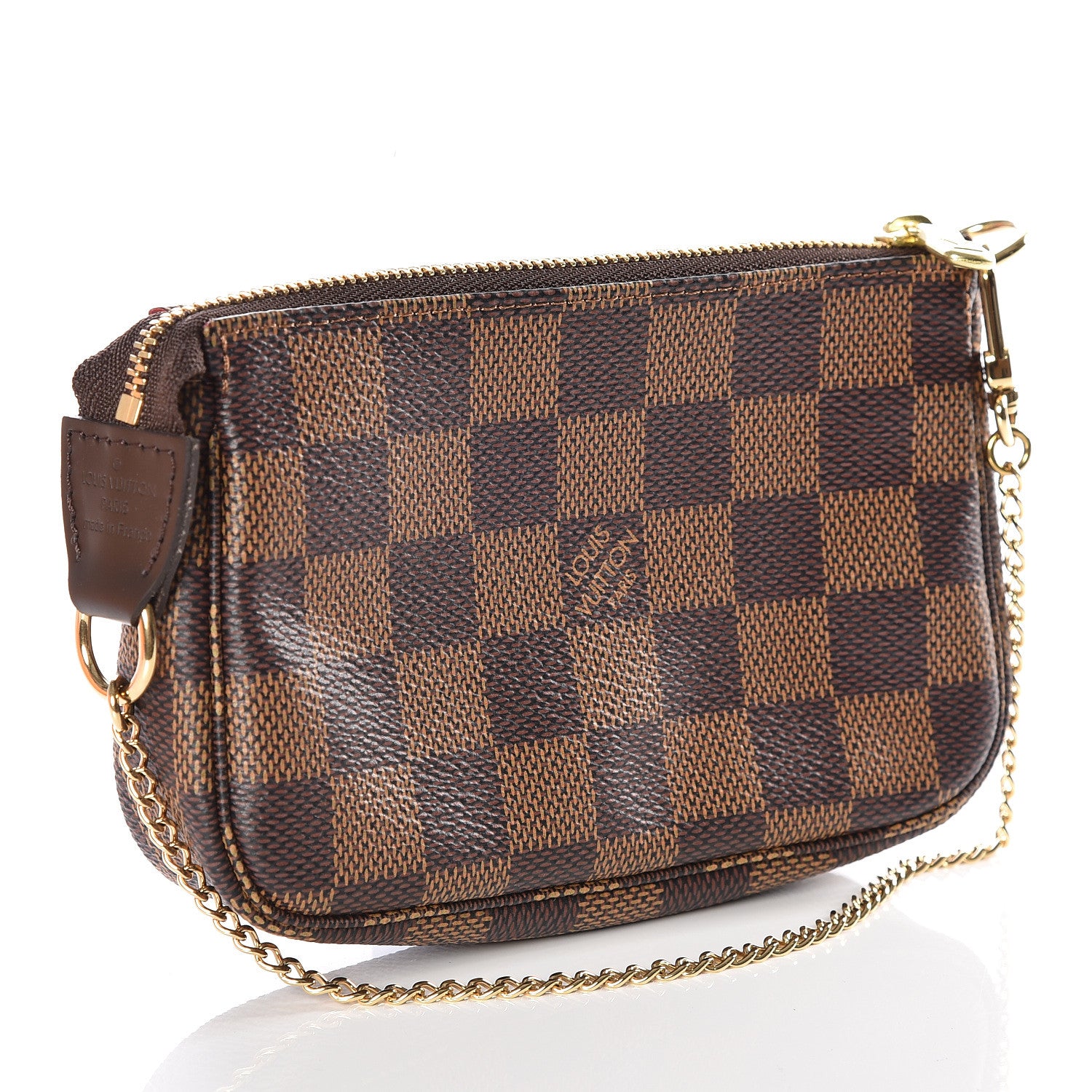 Louis Vuitton Damier Ebene Mini Pochette Accessories 2 of 9