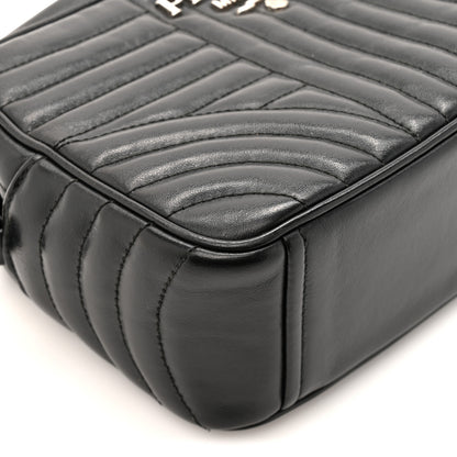 Prada Soft Calfskin Diagramme Camera Bag Black 10 of 13