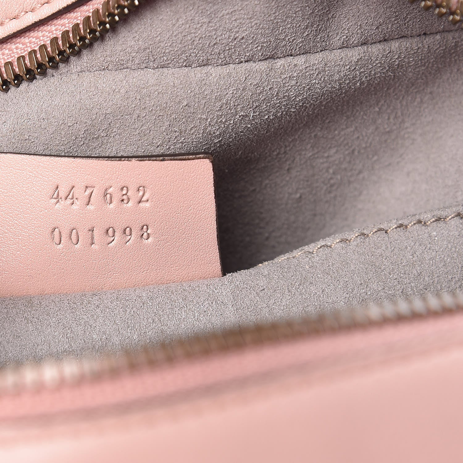 Gucci Calfskin Matelasse Small GG Marmont Chain Shoulder Bag Perfect Pink 7 of 12