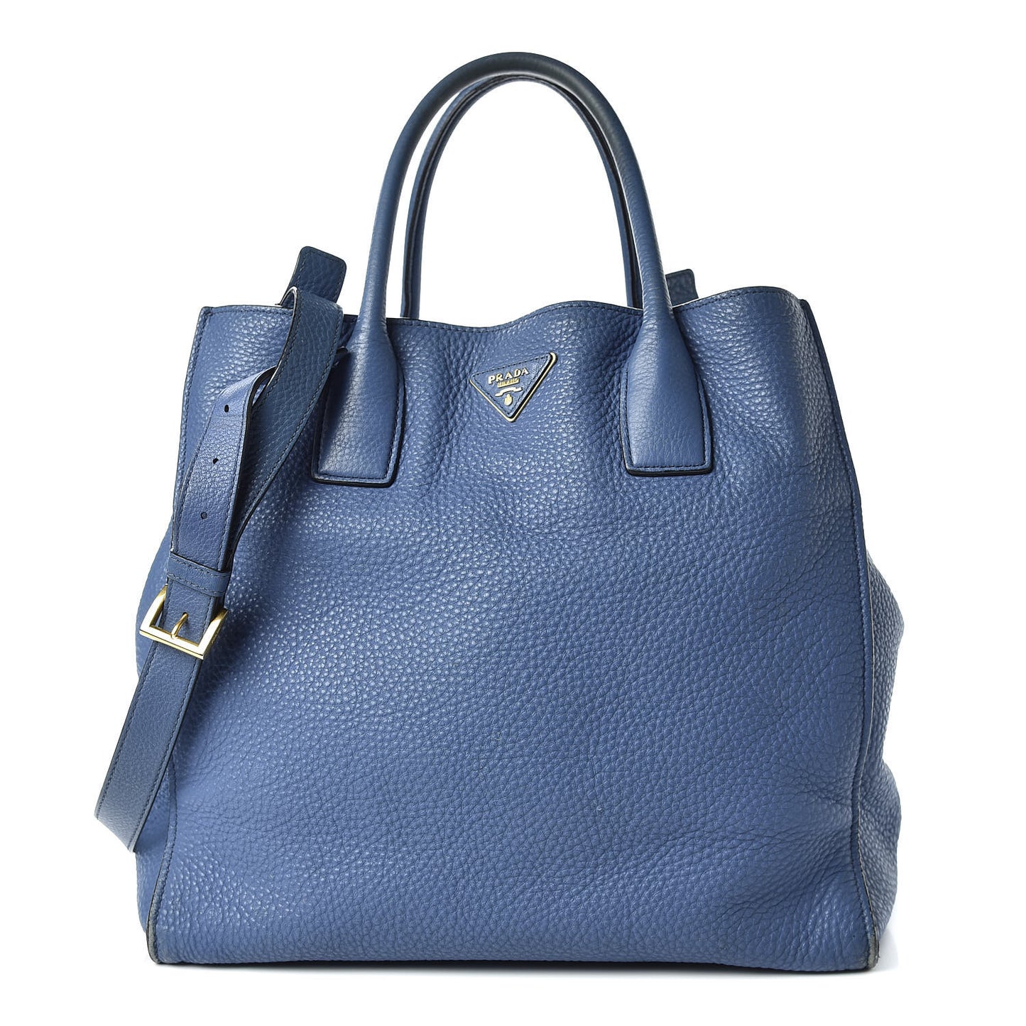 Vitello Daino Tote Cobalto