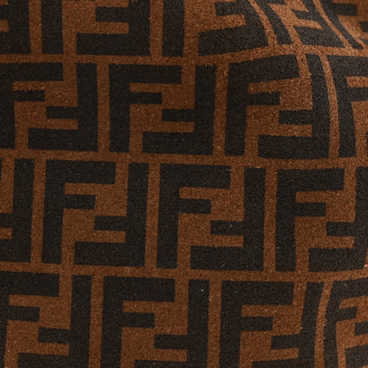 Fendi Suede Vitello King F is Fendi Micro FF Mini Mon Tresor Bucket Bag Sigaro Marrone Ebano 8 of 10