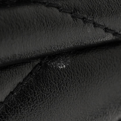 Saint Laurent Calfskin Y Quilted Monogram Monochrome Small Loulou Chain Satchel Black 12 of 12
