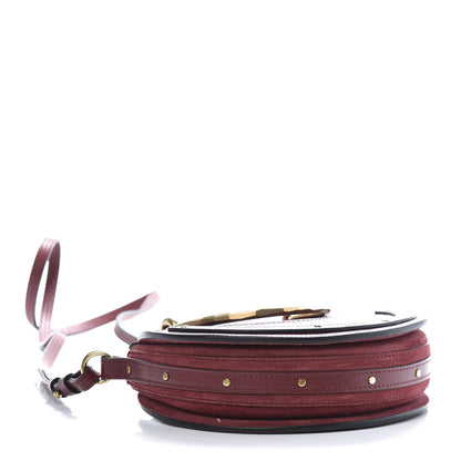 Chloe Calfskin Suede Small Pixie Bag Sienna Red 4 of 10