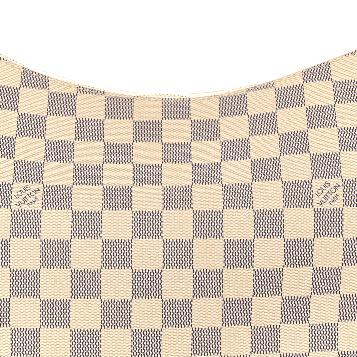 Louis Vuitton Damier Azur Slouchy MM 7 of 9