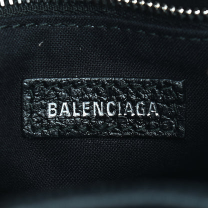 Balenciaga Patent Calfskin Logo Shopping Tote XXS Black 6 of 10