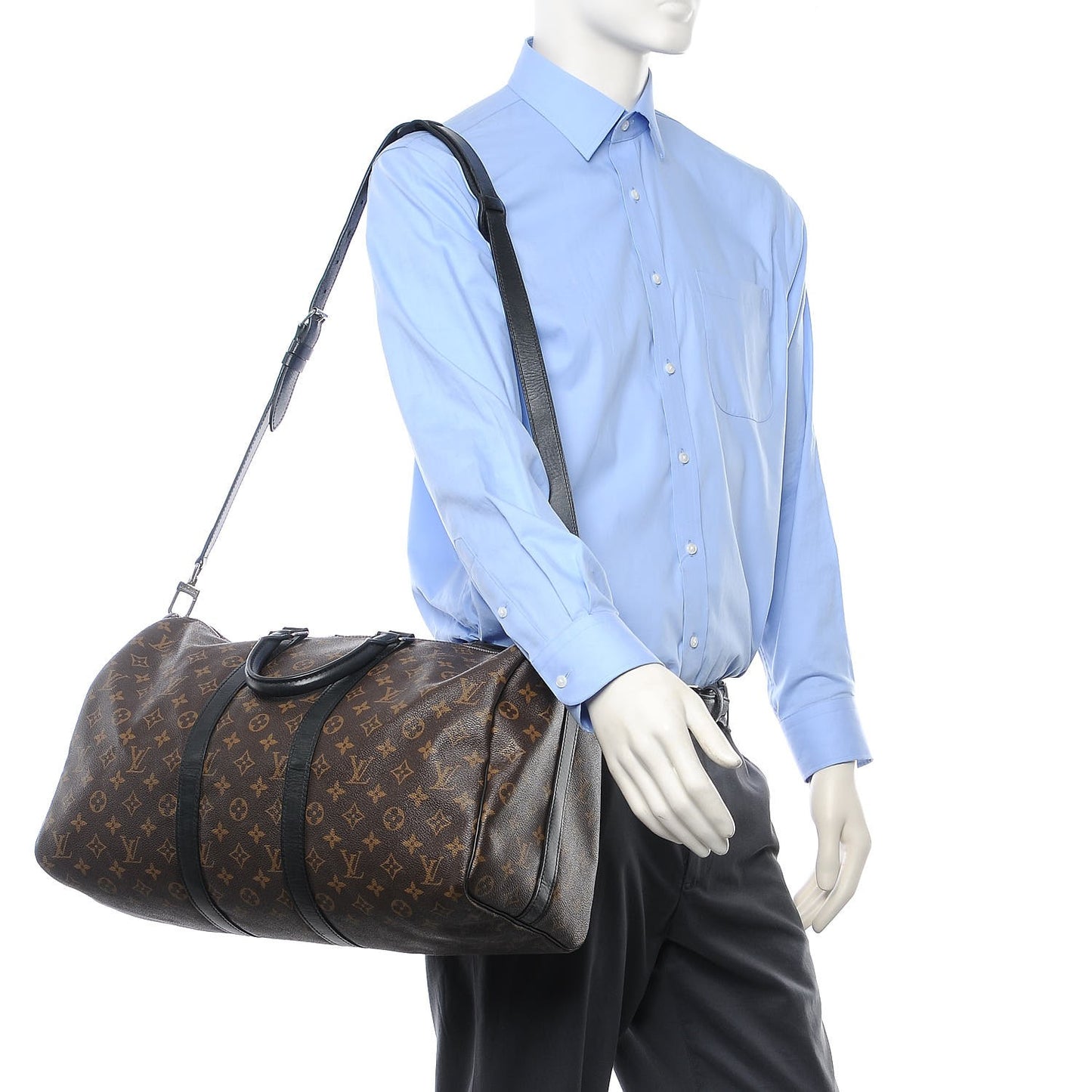Monogram Macassar Keepall Bandouliere 45