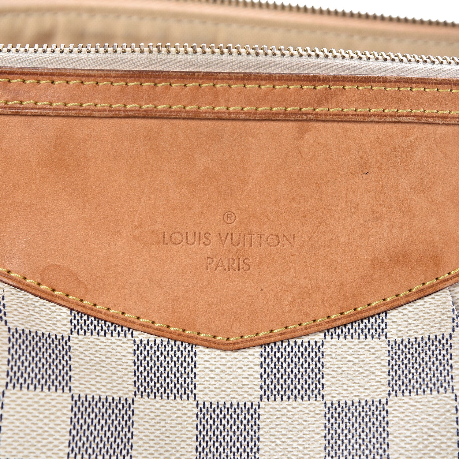 Louis Vuitton Damier Azur Siracusa MM 6 of 19