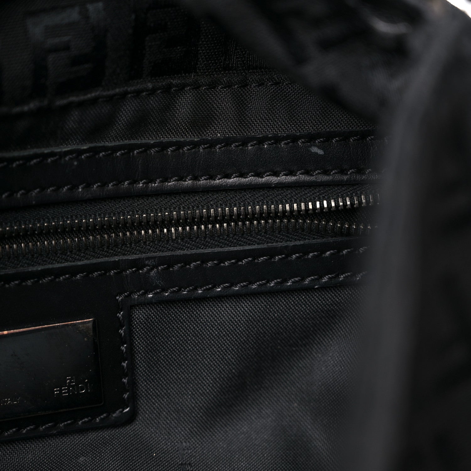 Fendi Zucchino Mama Baguette Black 7 of 12