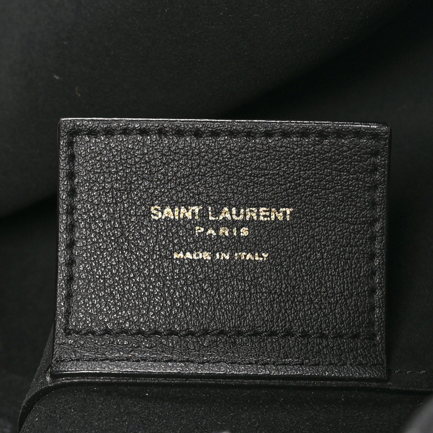 Saint Laurent Calfskin Large Shopping Tote Black 7 of 12