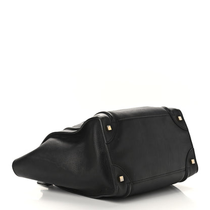 Celine Smooth Calfskin Mini Luggage Black 4 of 13