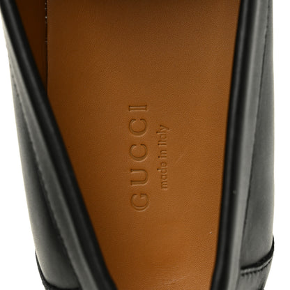 Gucci Calfskin Miro Soft Womens Mocassin Loafers 39 Black 6 of 9