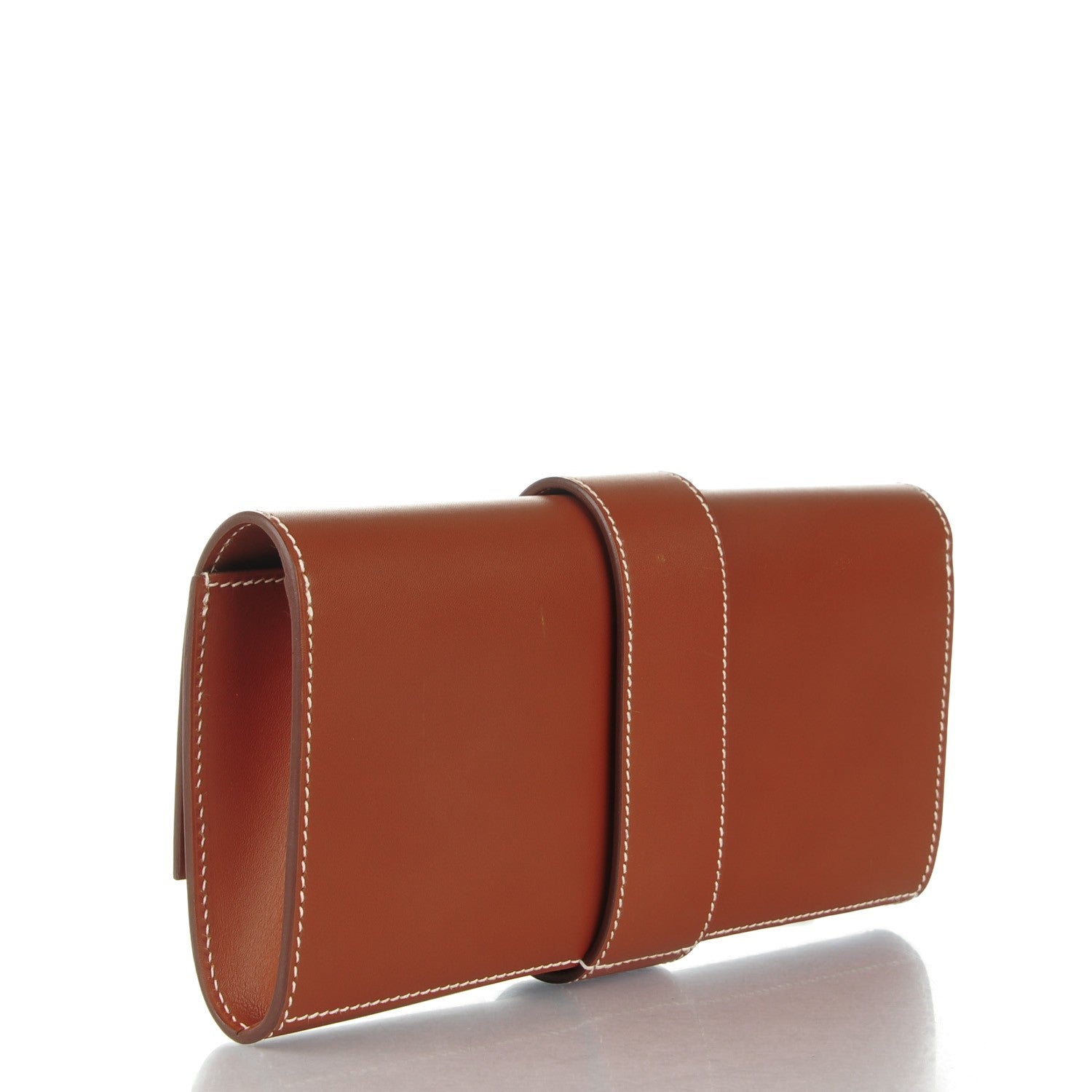 Hermes Tadelakt Medor 23 Clutch Fauve 3 of 7