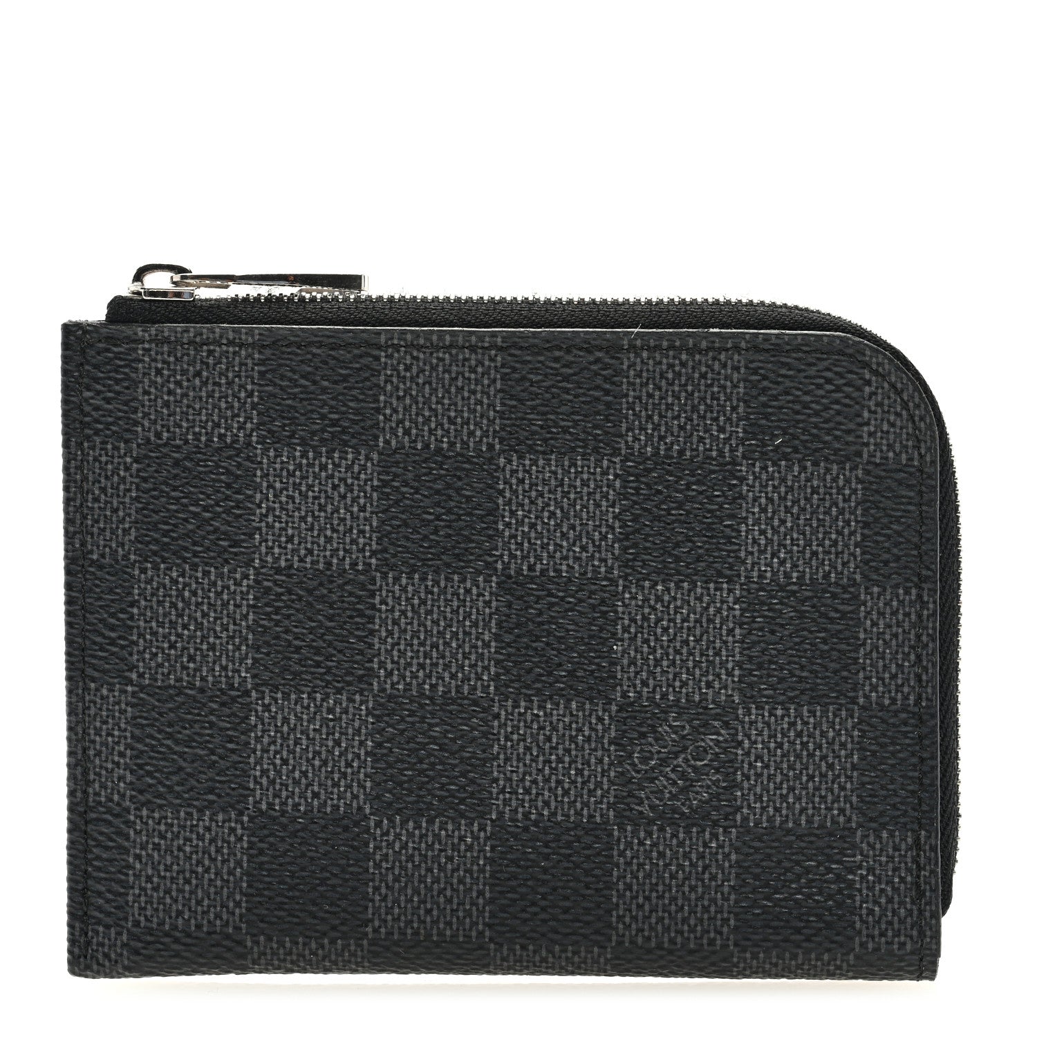 Louis Vuitton Damier Graphite Porte-Monnaie Coin Purse NM 1 of 6