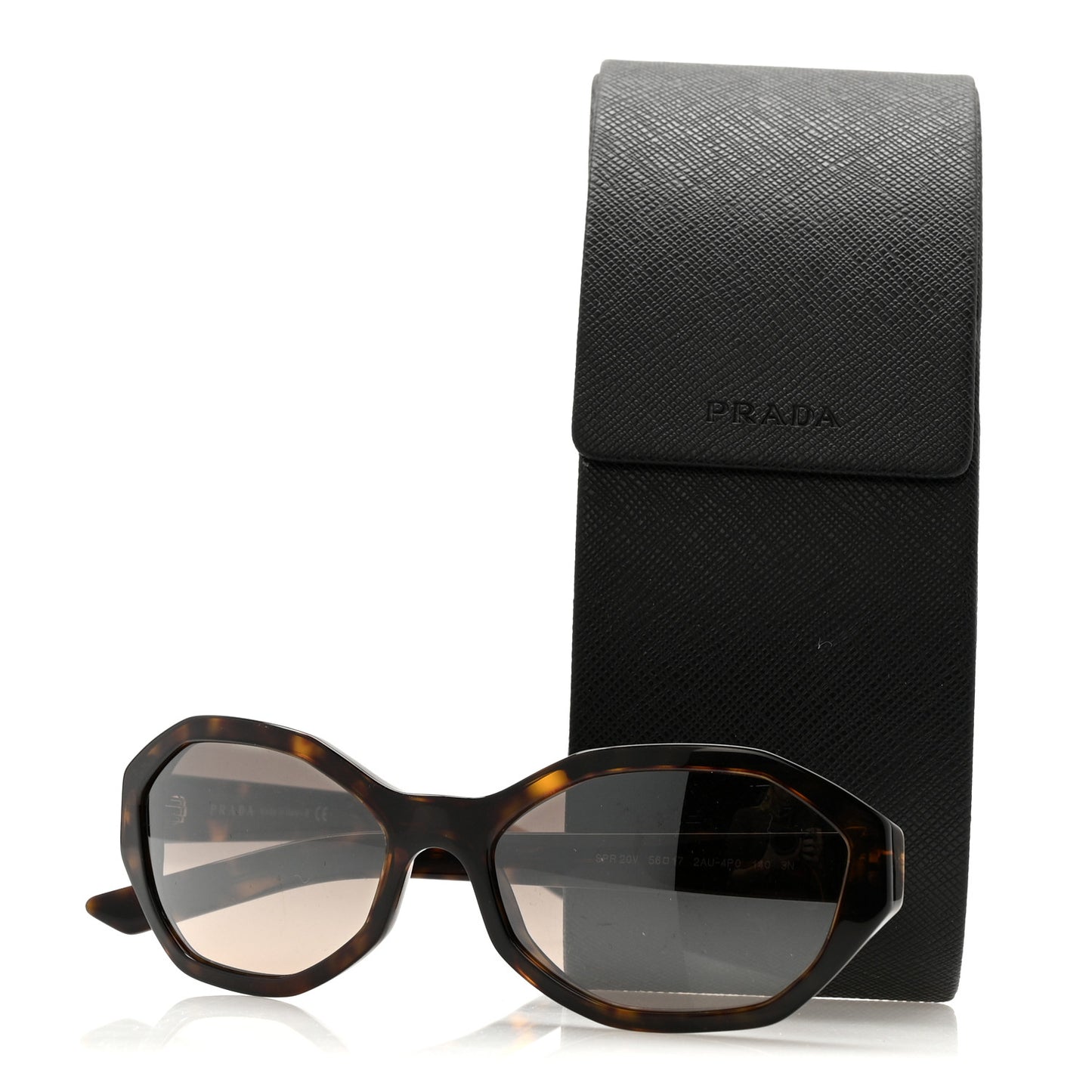 Metal Square Sunglasses SMU 52R Black Gold