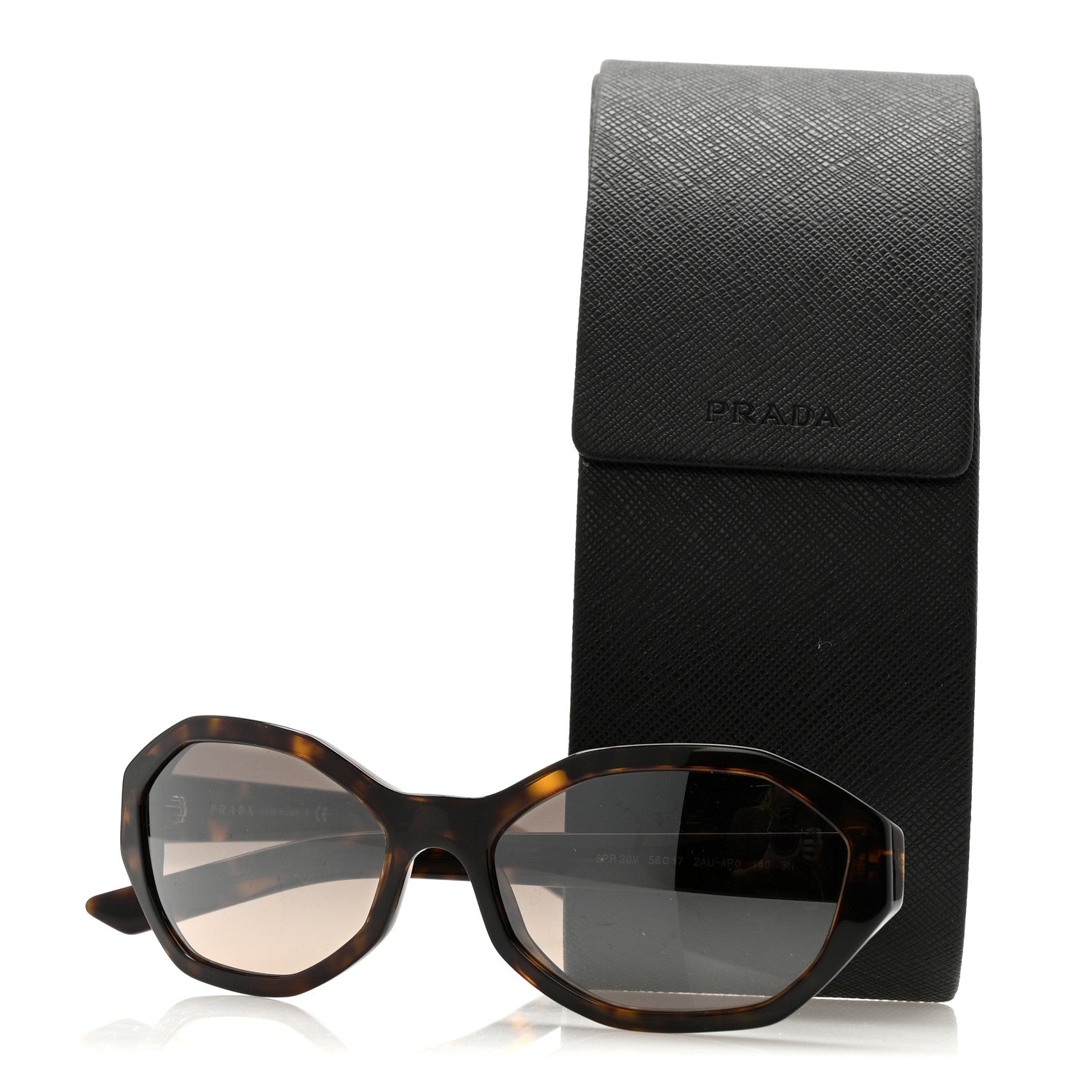 Miu Miu Metal Square Sunglasses SMU 52R Black Gold 20 of 24