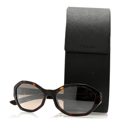 Miu Miu Metal Square Sunglasses SMU 52R Black Gold 20 of 24