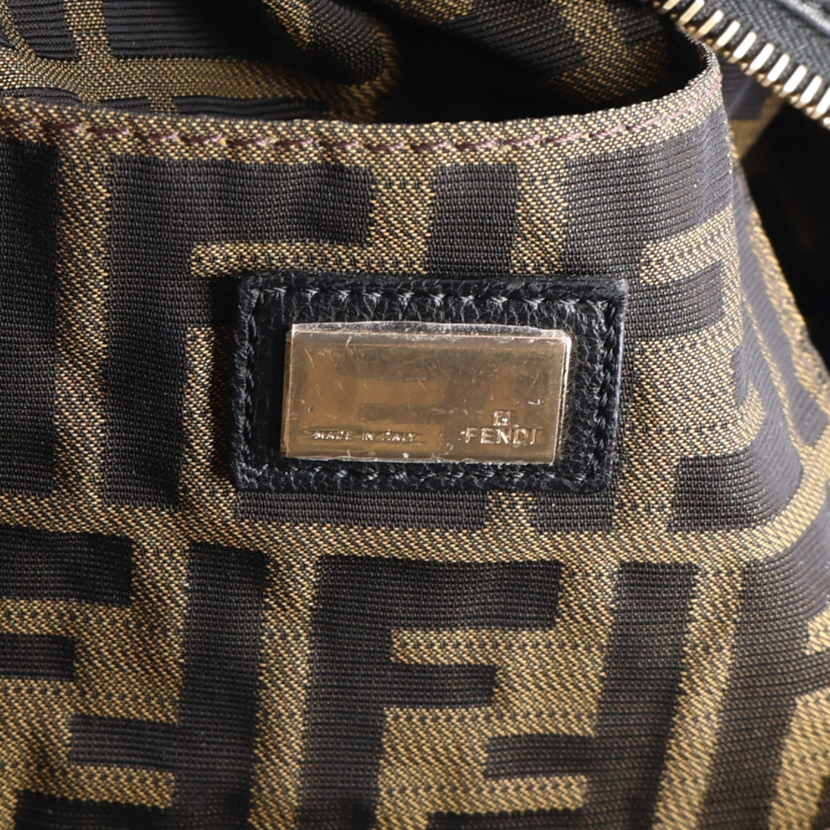 Fendi Nappa Nuvolata Tortuga Spy Bowler Black 6 of 10
