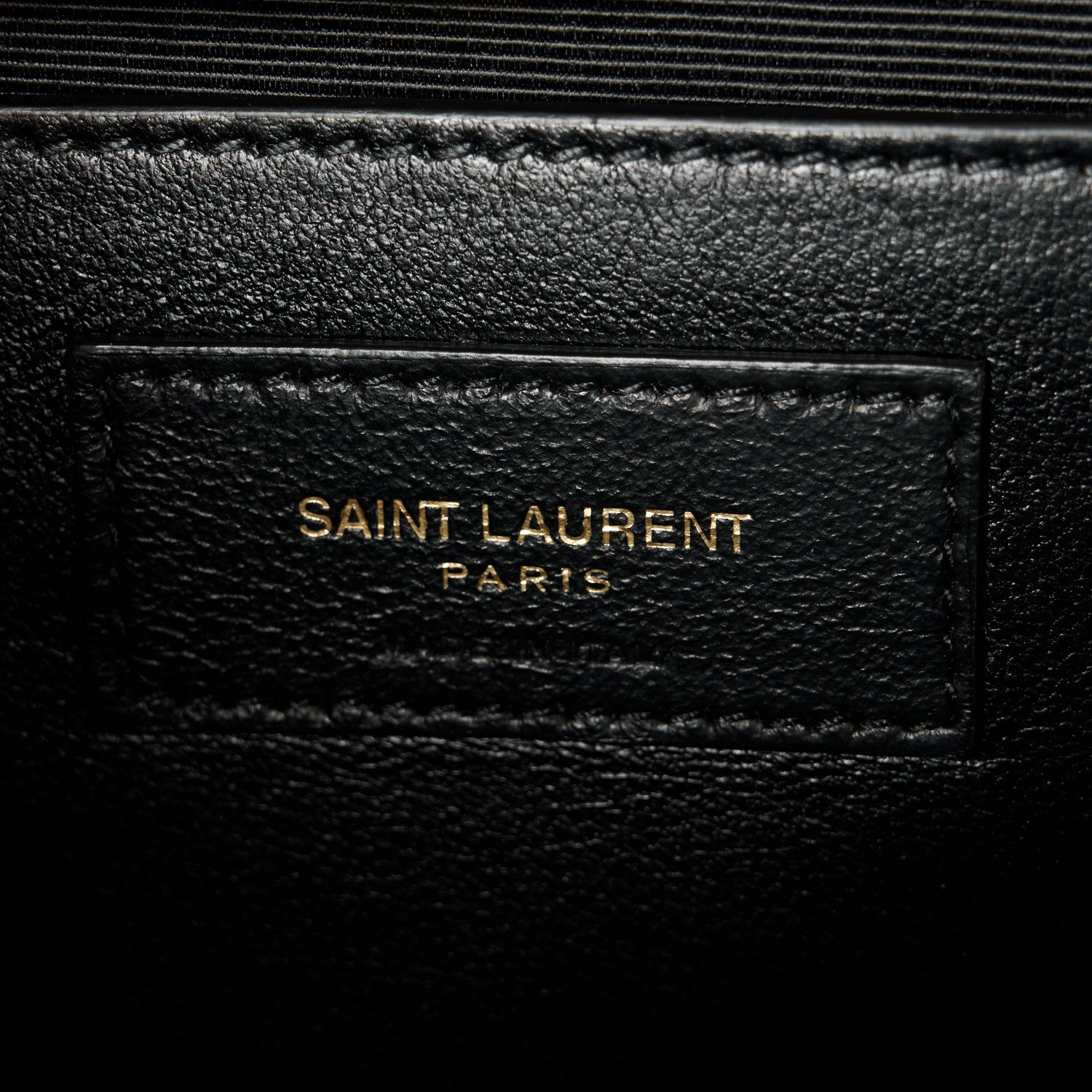 Saint Laurent Grain De Poudre Medium Classic Monogram Kate Tassel Satchel Black 7 of 11