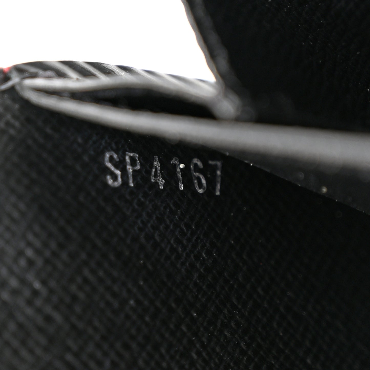 Epi Studded Twist Chain Wallet Black