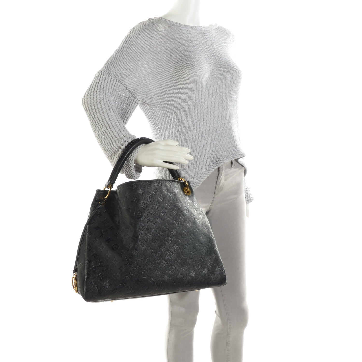 Louis Vuitton Empreinte Artsy MM Black 2 of 9
