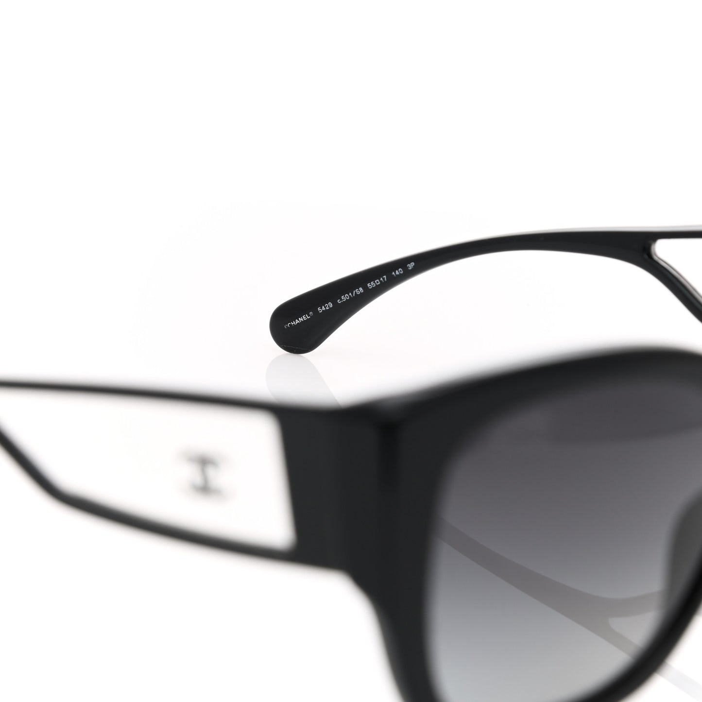 Acetate Butterfly Signature CC Sunglasses 5429 Black