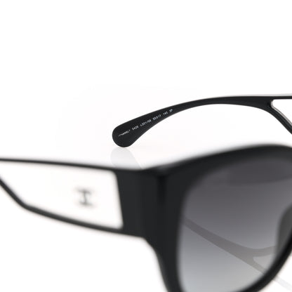 Chanel Acetate Butterfly Signature CC Sunglasses 5429 Black 5 of 7