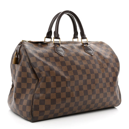 Louis Vuitton Damier Ebene Speedy 35 3 of 13