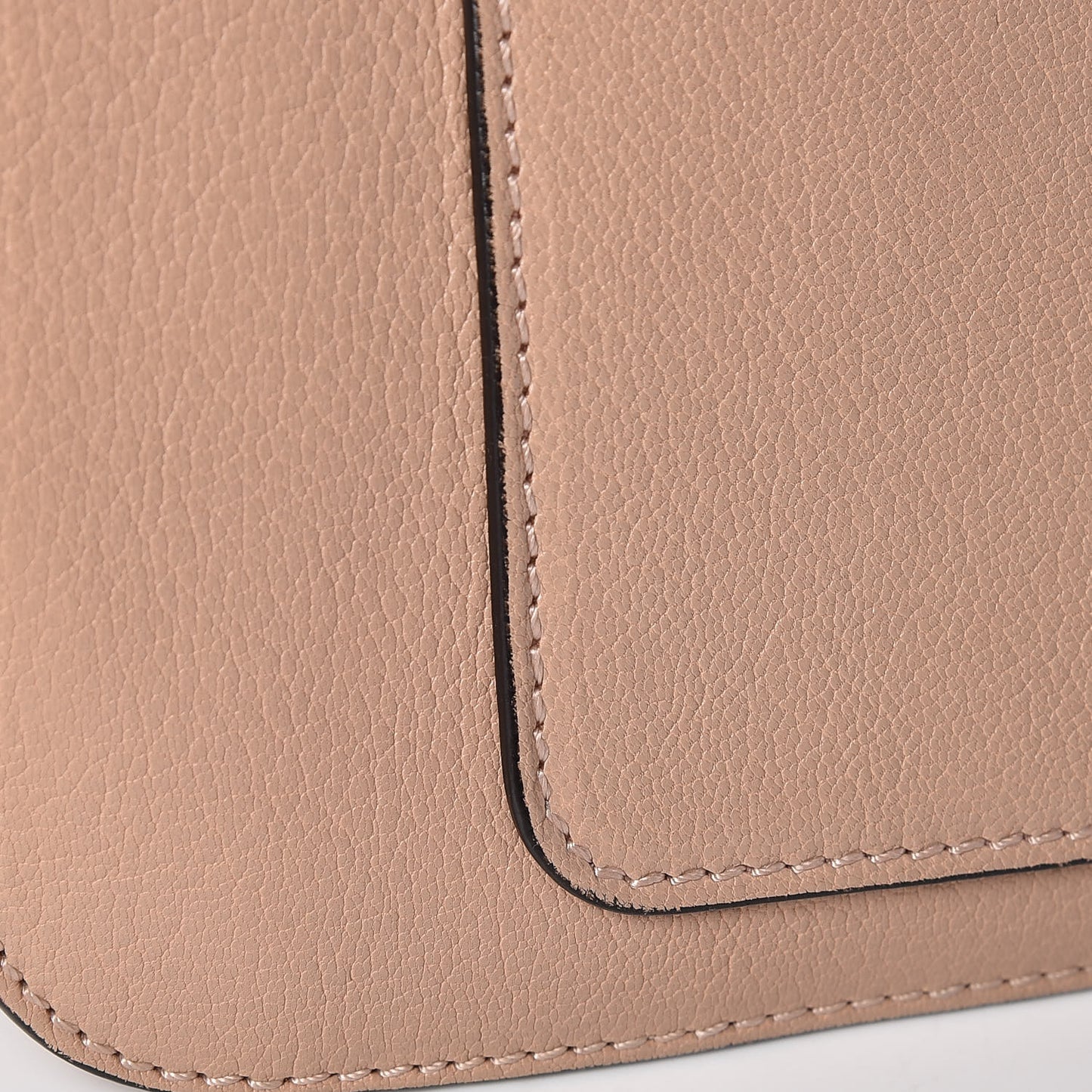 Goatskin Medium Mily Shoulder Bag Biscotti Beige
