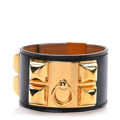 Hermes Box Collier de Chien CDC Bracelet S Black 1 of 5