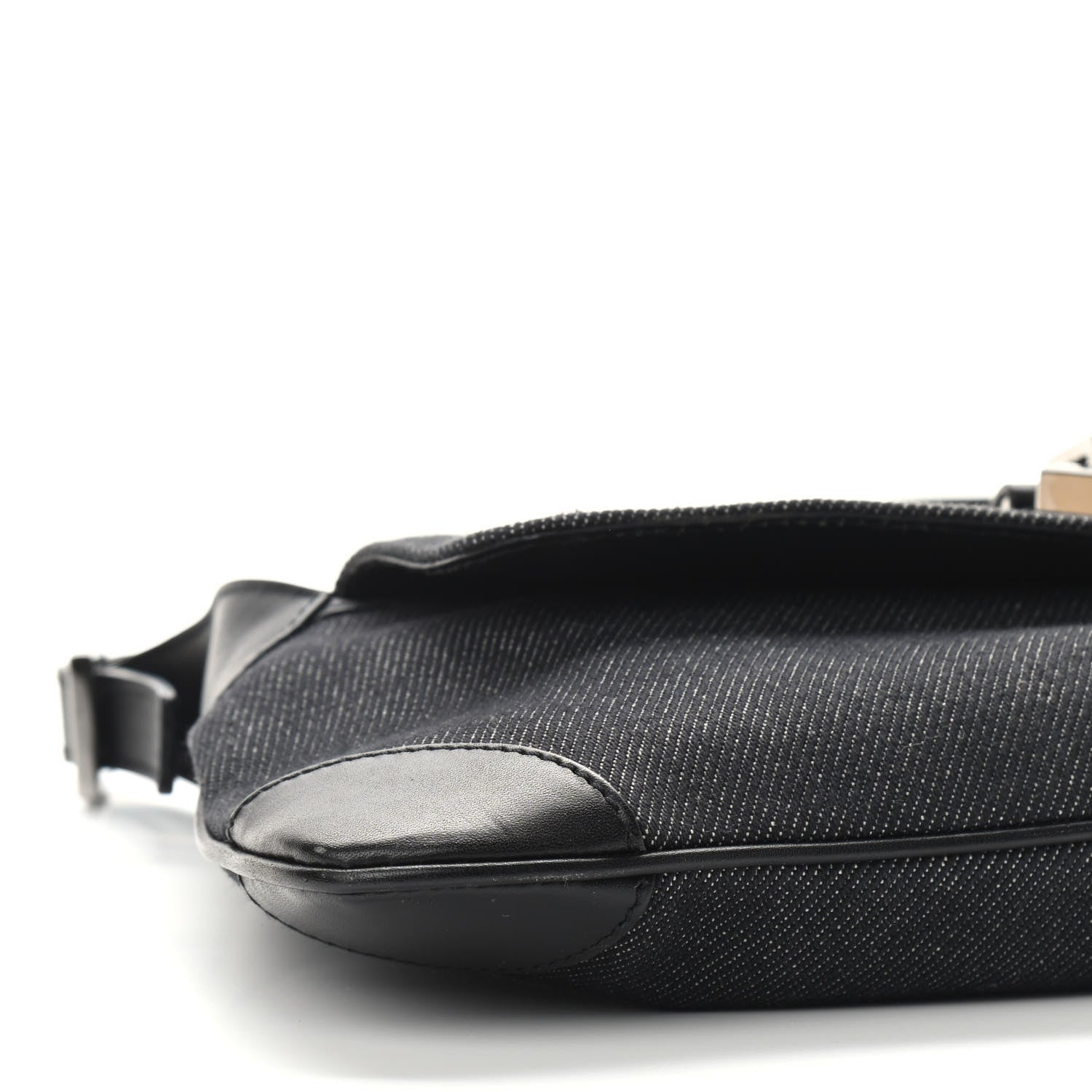 Gucci Denim Calfskin Small Jackie O Hobo Black 8 of 9