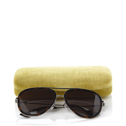 Gucci Aviator Sunglasses GG0062S Tortoise 9 of 9