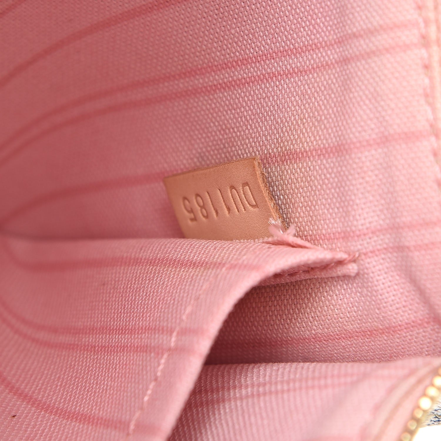 Louis Vuitton Damier Azur Neverfull MM GM Pochette Rose Ballerine 7 of 8