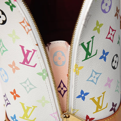 Louis Vuitton Monogram Multicolor Alma White 7 of 11
