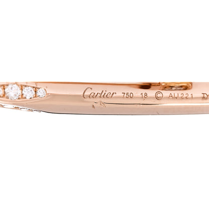 Cartier 18K Pink Gold Diamond Juste Un Clou Bracelet 18 4 of 4