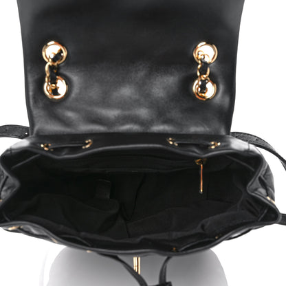 Chanel Lambskin Quilted Small Urban Spirit Backpack Black 5 of 10