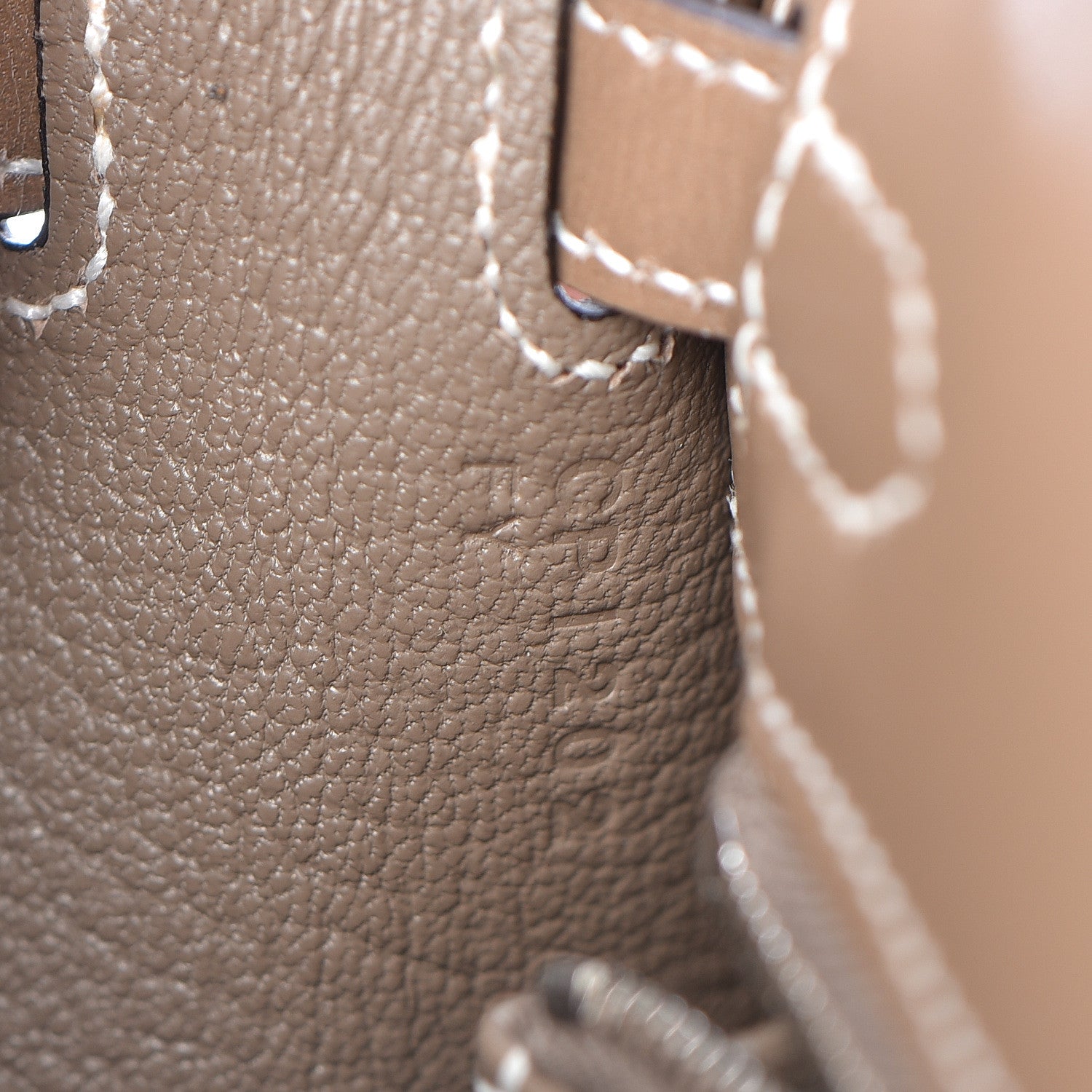 Hermes Tadelakt Kelly Sellier 25 Etoupe 19 of 35