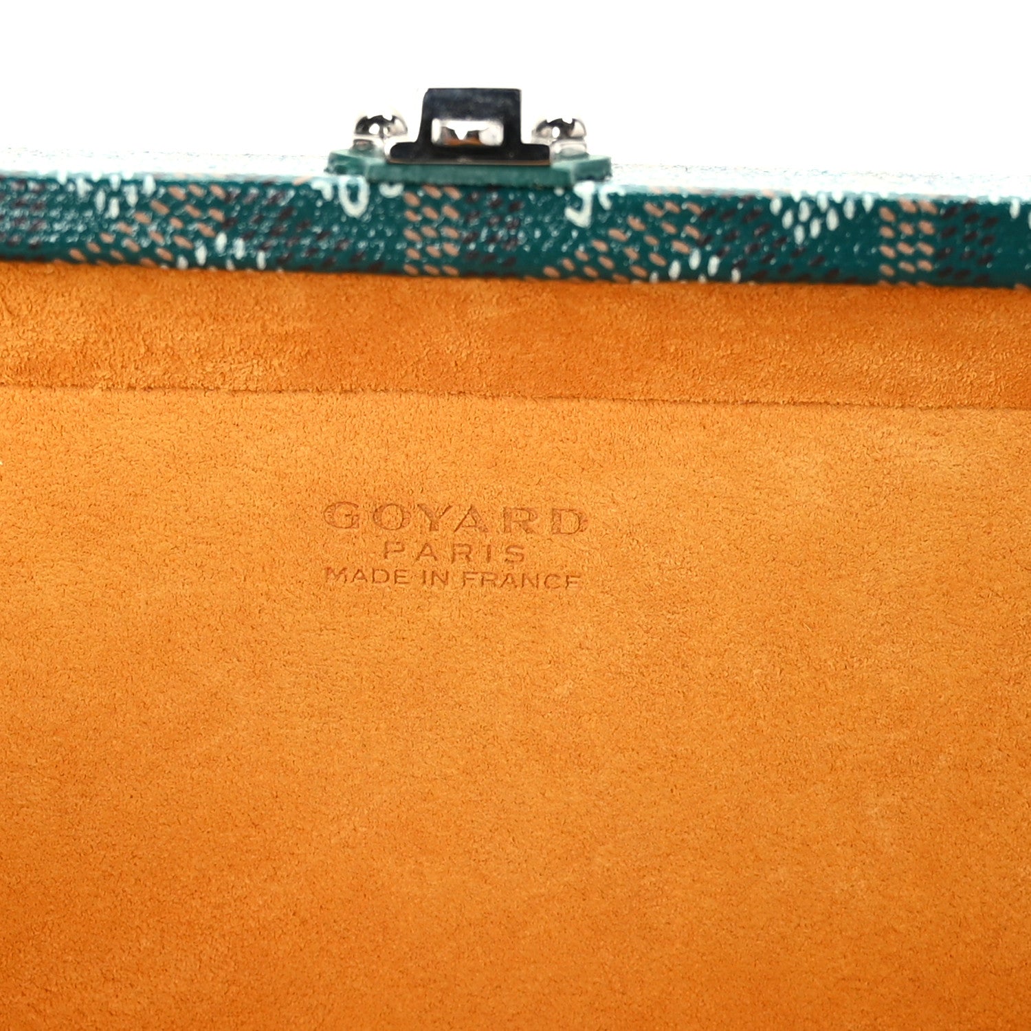 Goyard Goyardine Grand Hotel Trunk Bag Green 7 of 9