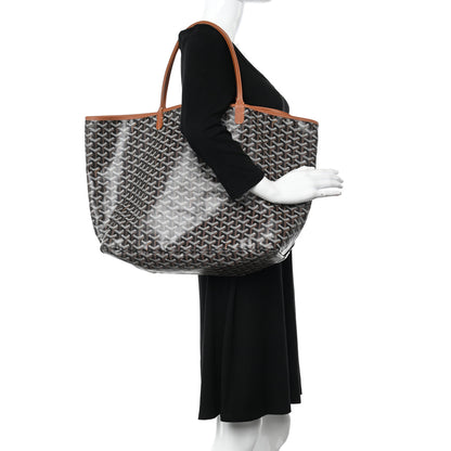 Goyard Goyardine Saint Louis GM Black Gold 2 of 12