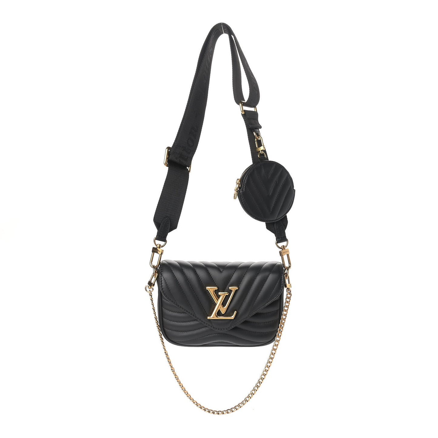 Calfskin New Wave Multi Pochette Black