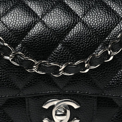 Chanel Caviar Quilted Small Double Flap Black 8 of 11