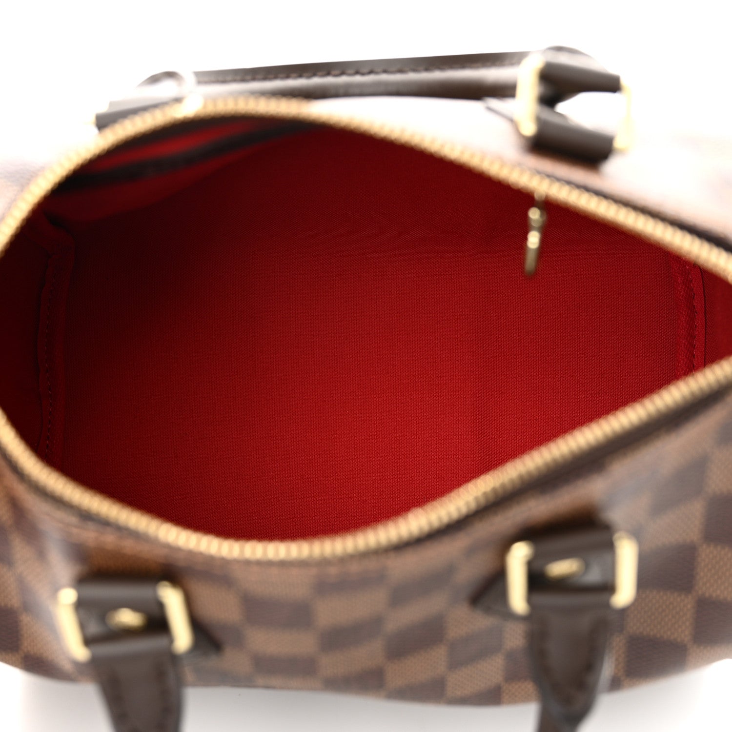 Louis Vuitton Damier Ebene Speedy Bandouliere 25 5 of 10