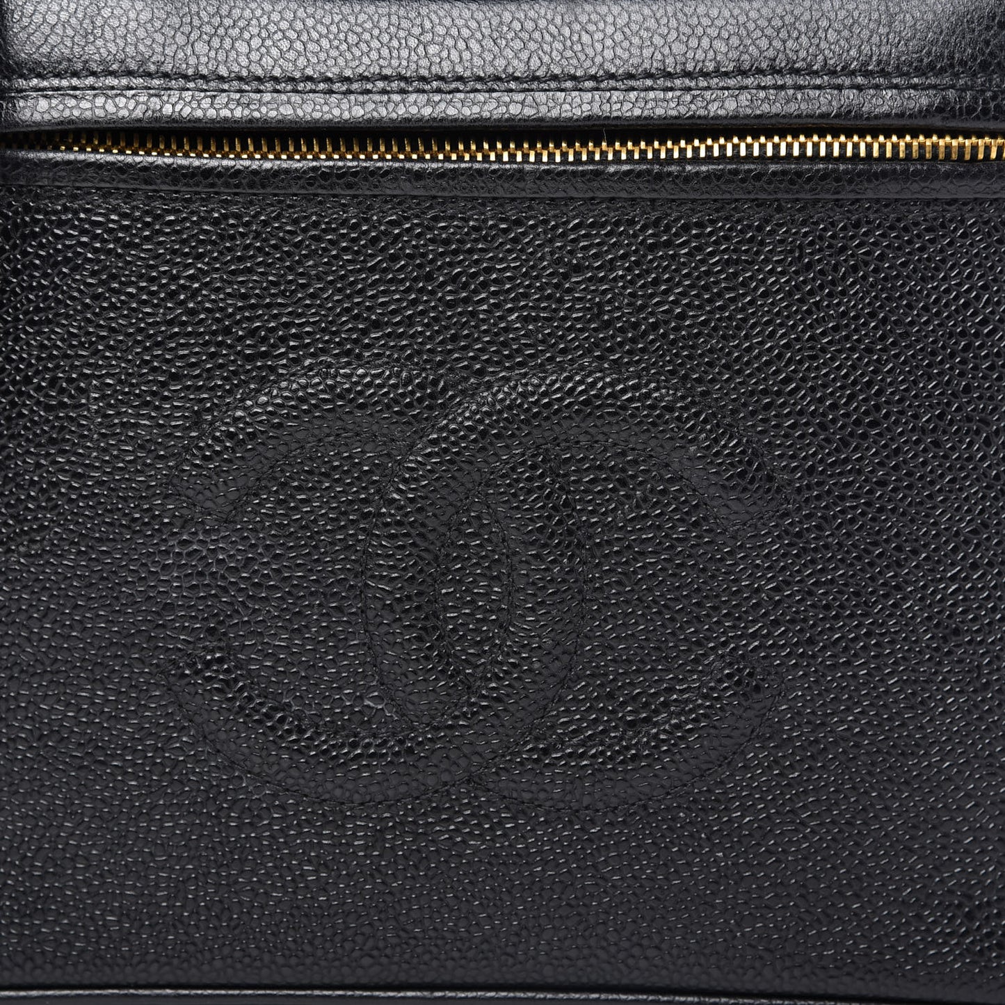 Caviar CC Vanity Train Case Black