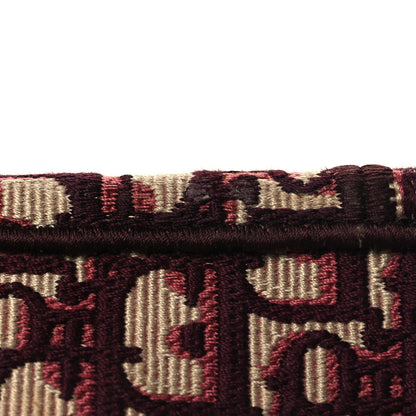 Christian Dior Oblique Mini Book Tote Burgundy Multicolor 13 of 13