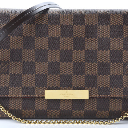 Louis Vuitton Damier Ebene Favorite MM 9 of 10