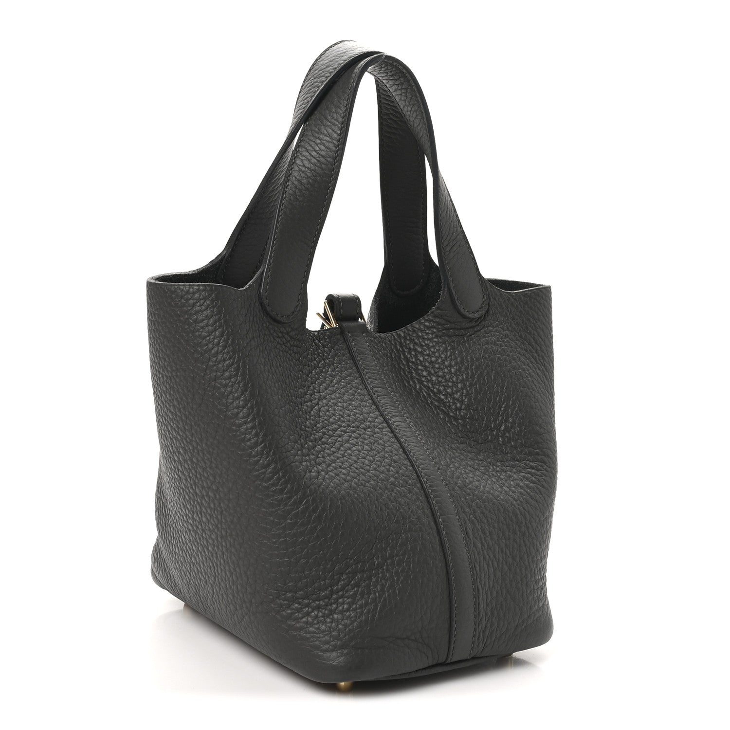 Hermes Taurillon Clemence Picotin Lock 18 PM Ardoise 3 of 13