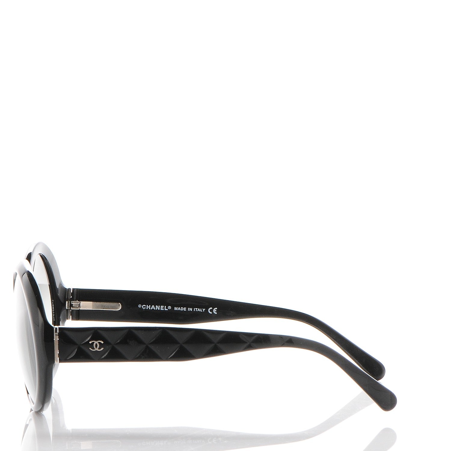 Chanel Quilted CC Mod Sunglasses 5120 Black 3 of 8