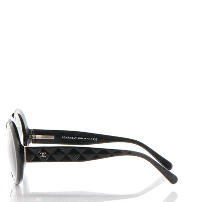 Chanel Quilted CC Mod Sunglasses 5120 Black 3 of 8