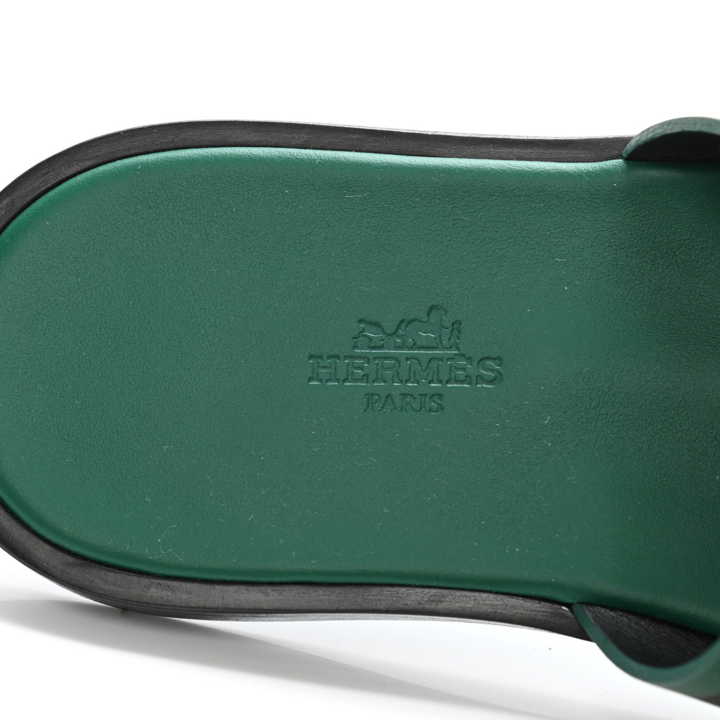 Calfskin Mens Izmir Sandals 40 Black Menthe