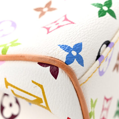 Louis Vuitton LOUIS VUITTON Monogram Multicolor Aurelia MM White 13 of 14
