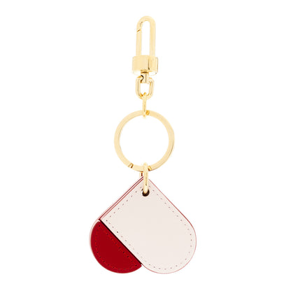 Delvaux Box Calfskin Heart Bag Charm Light Pink Red 1 of 5